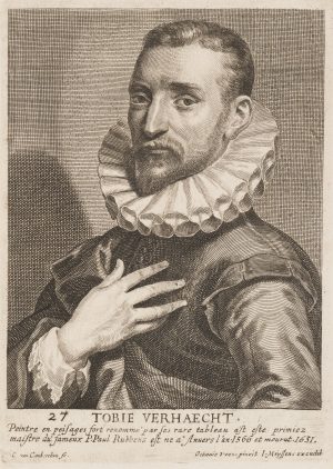 Porträt des Malers Tobias Verhaecht