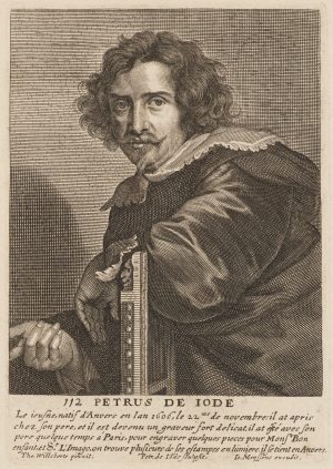 Porträt des Malers Pieter de Jode dem Jüngeren