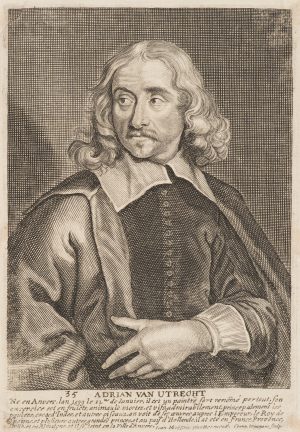 Porträt des Malers Adriaen van Utrecht