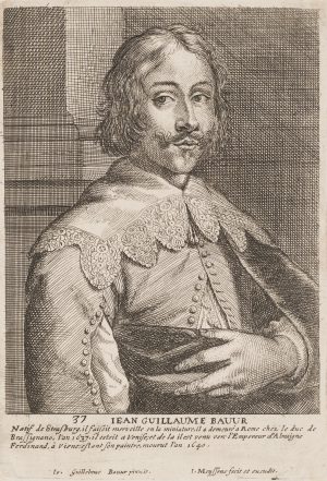 Selbstporträt des Malers Johann Wilhelm Baur