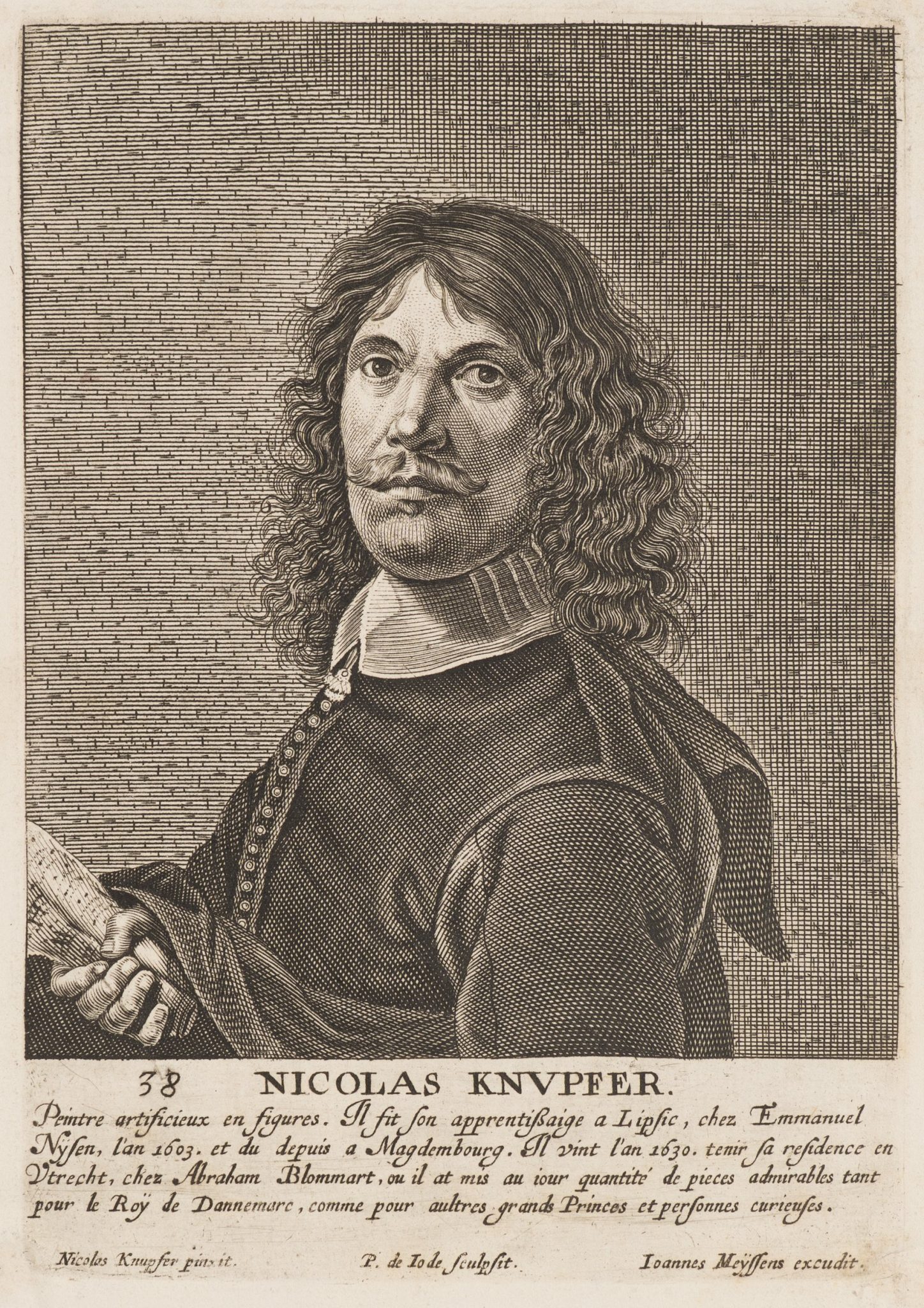 Selbstporträt des Nikolaus Knüpfer