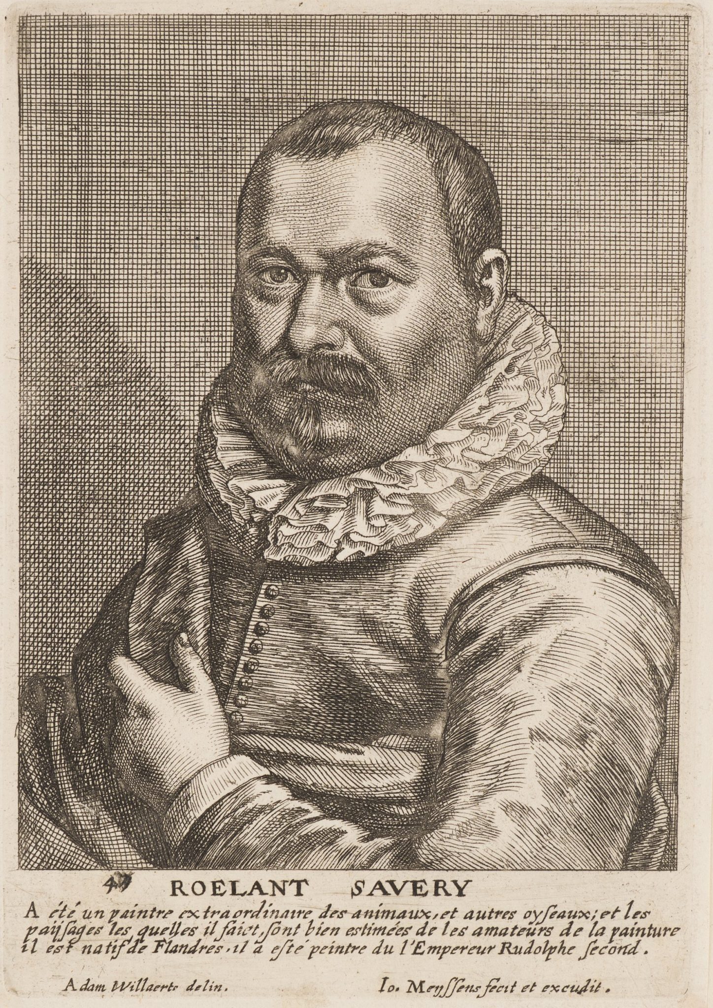 Porträt des Malers Roelant Savery