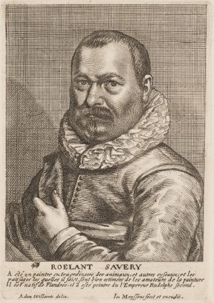 Porträt des Malers Roelant Savery