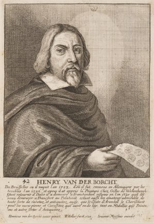 Porträt des Malers Hendrik van der Borcht des Älteren