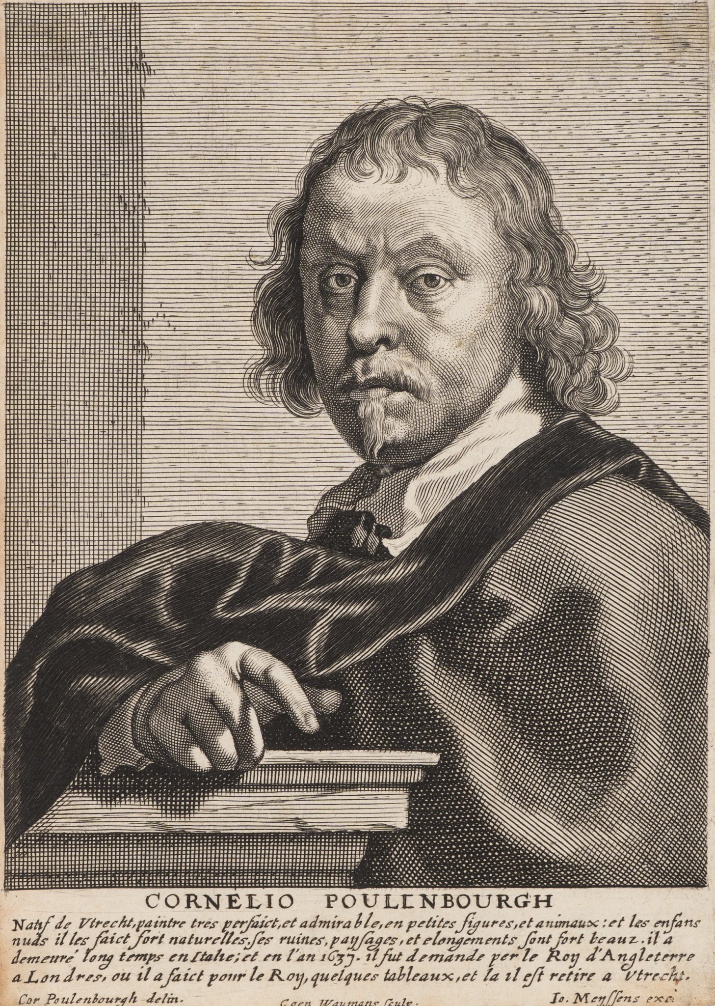 Porträt des Cornelis van Poelenburgh