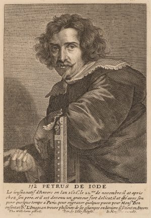 Porträt des Malers Pieter de Jode dem Jüngeren