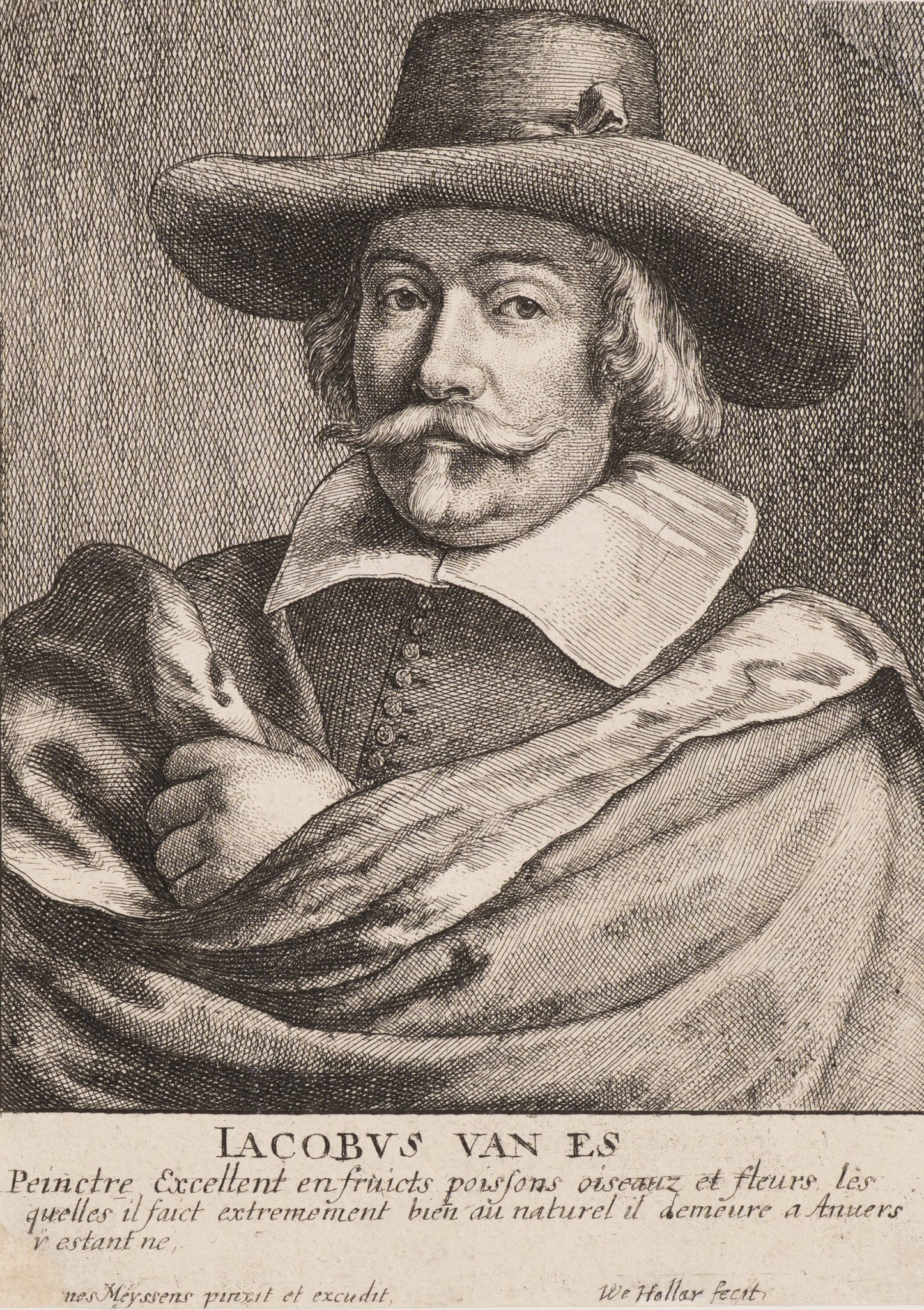 Porträt des Malers Jacob van Es
