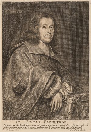 Porträt des Bildhauers Lucas Faydherbe