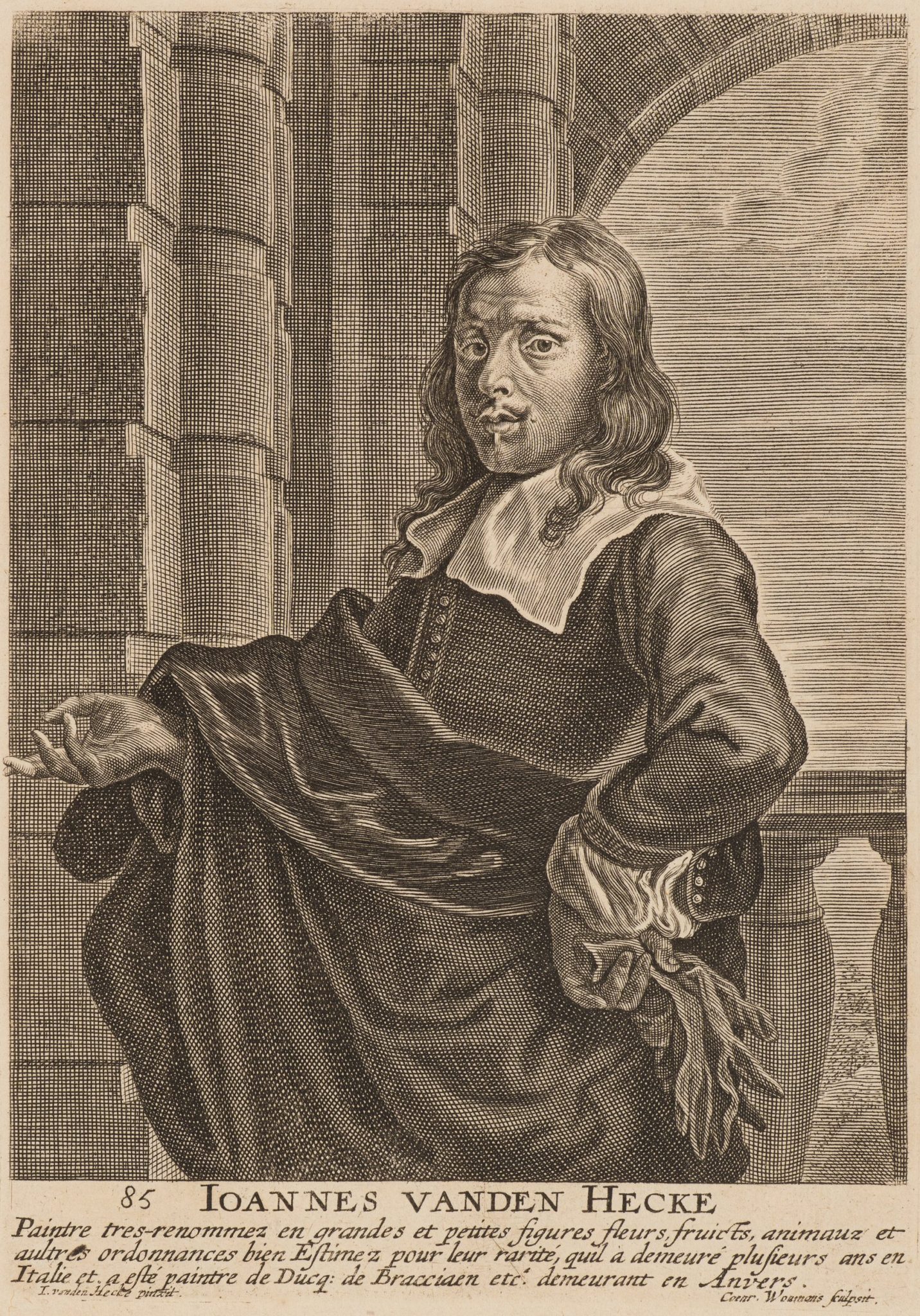 Portrait des Jan van den Hecke