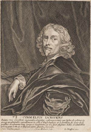 Porträt des Malers Cornelius Johnson