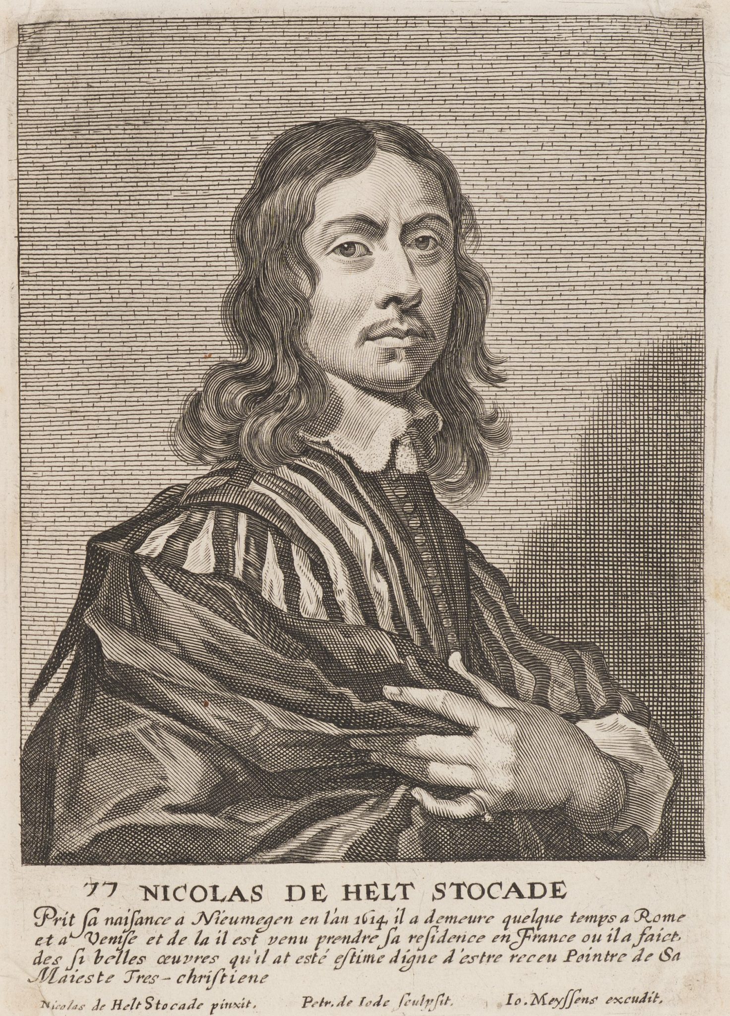 Porträt des Malers Nicolaes de Helt Stockade