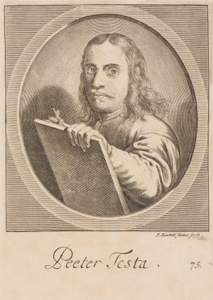 Selbstporträt des Malers Pietro Testa
