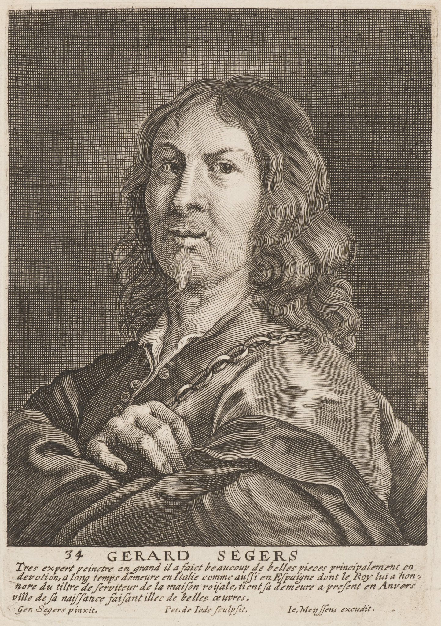 Selbstporträt des Malers Gerard Segers