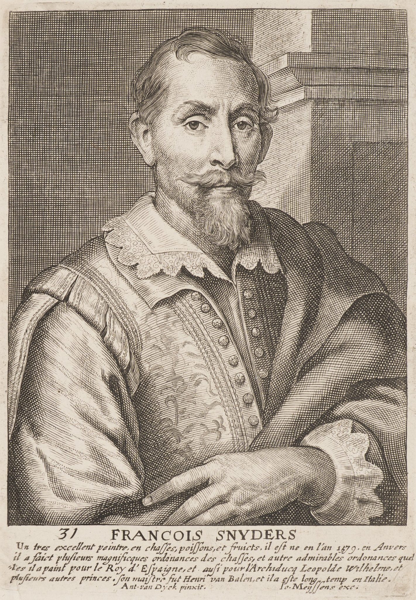 Porträt des Malers Frans Snyders