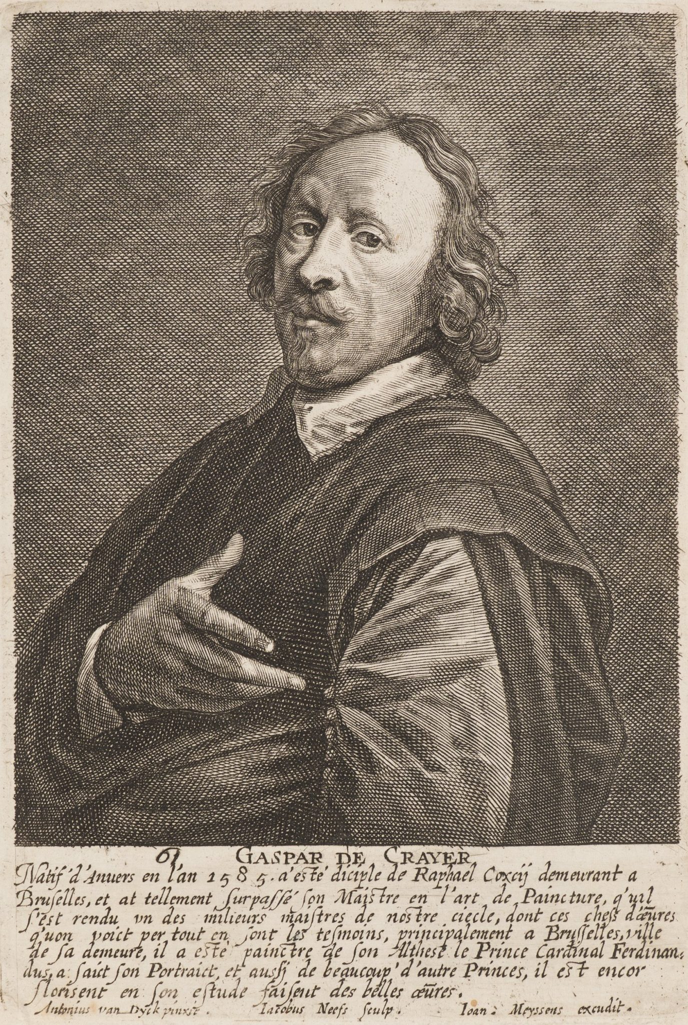 Porträt des Malers Gaspar de Crayer