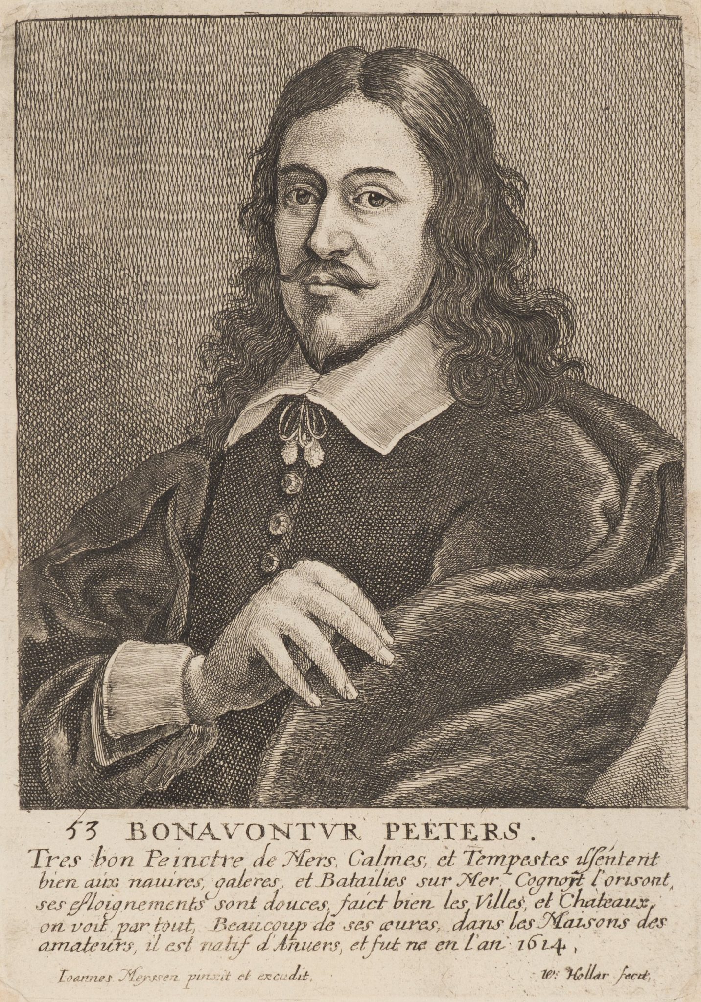 Porträt des Malers Bonaventura Peeters d. Ä.