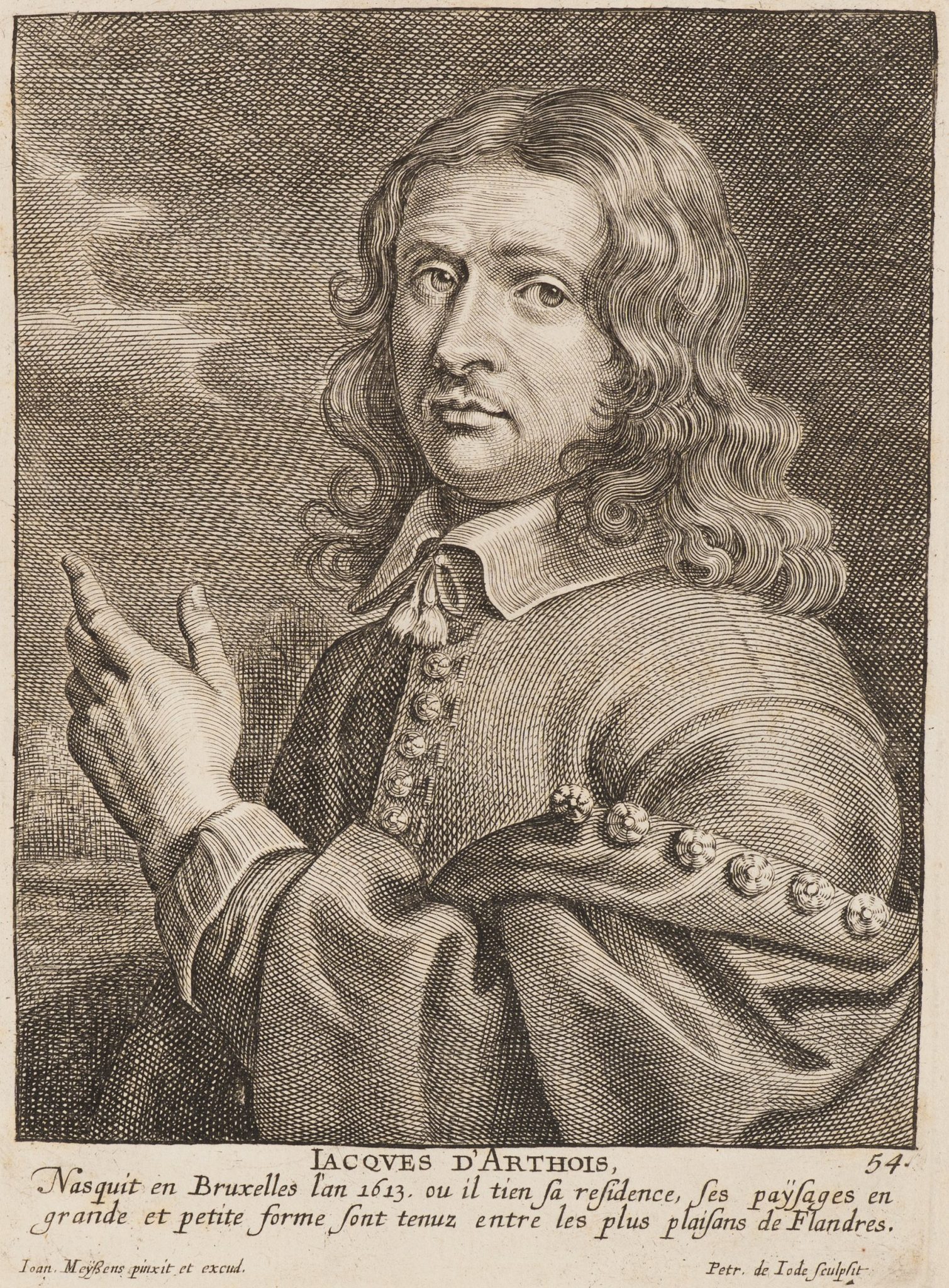 Porträt Jacques d'Arthois