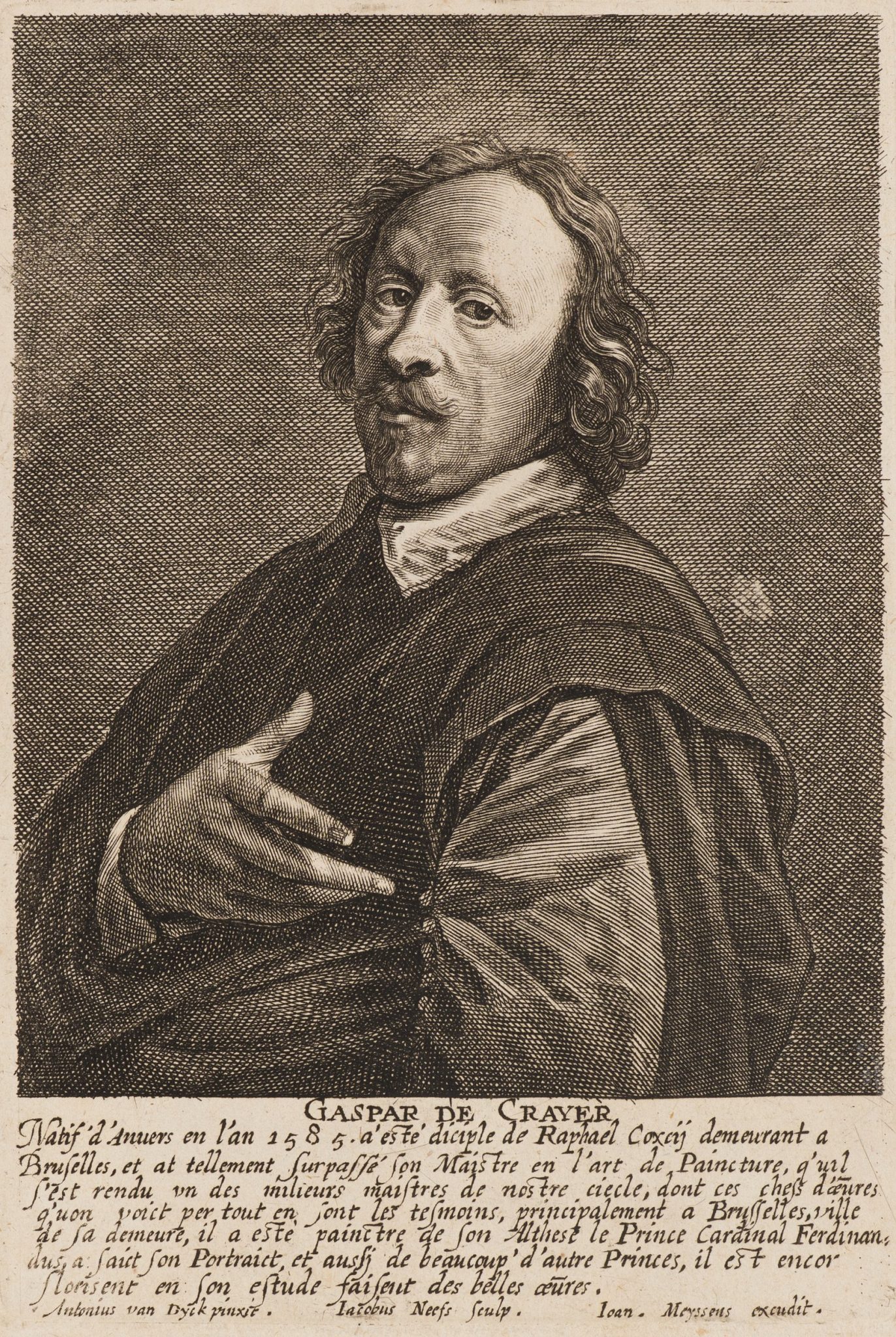 Porträt des Gaspar de Crayer