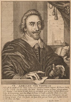 Porträt Adriaen van de Venne