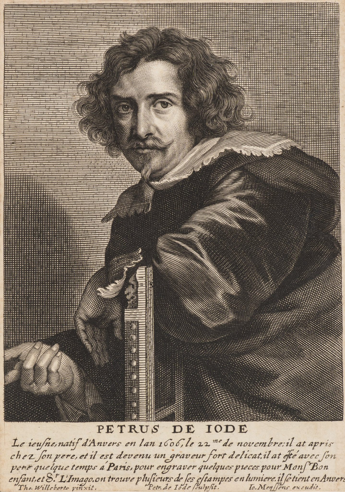 Porträt Petrus de Iode der Jüngere