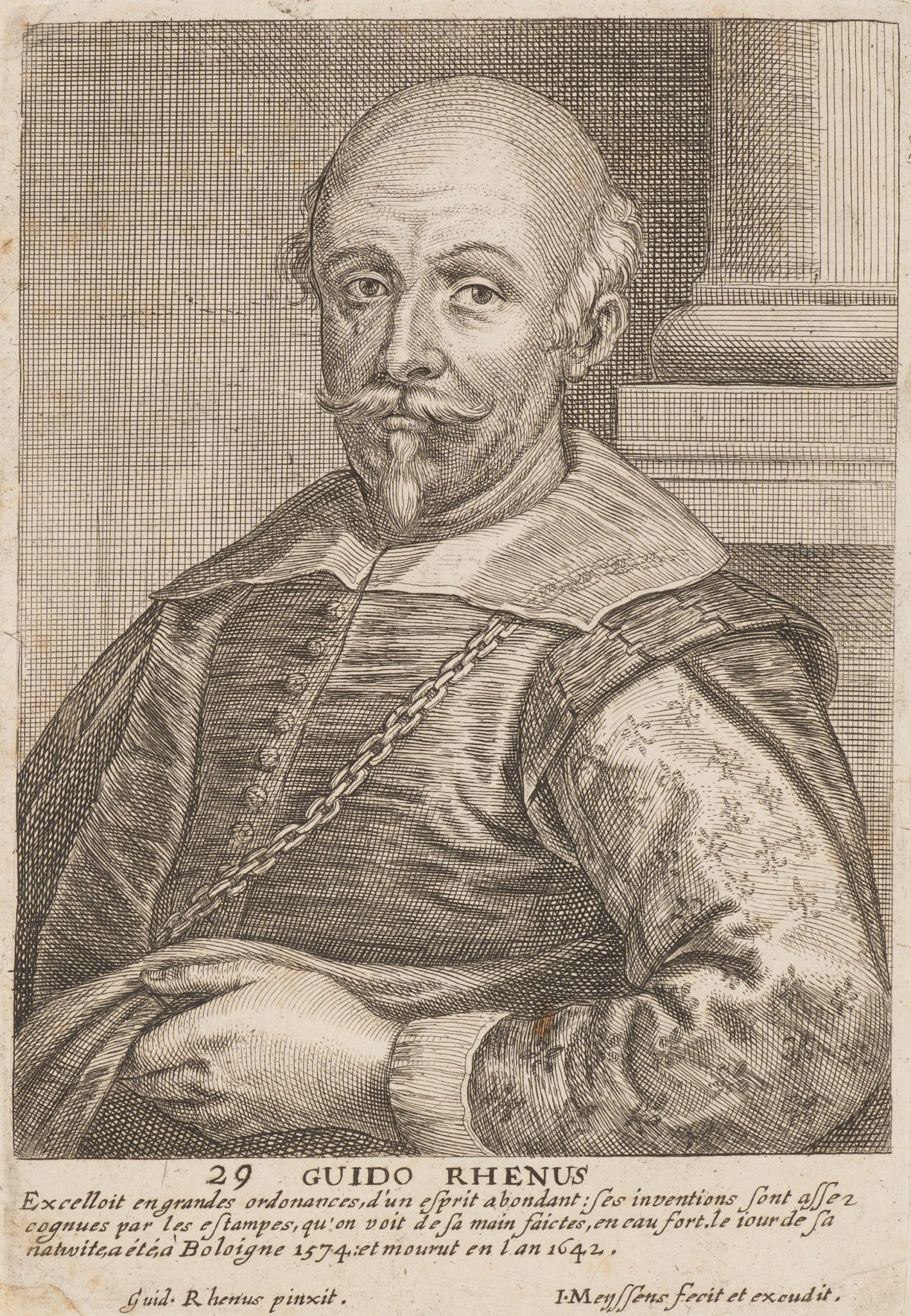 Porträt Guido Reni (Guido Rhenus)