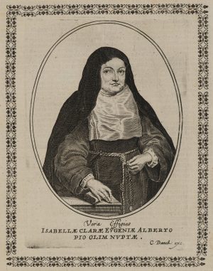 Isabella Clara Eugenia im Ordenshabit