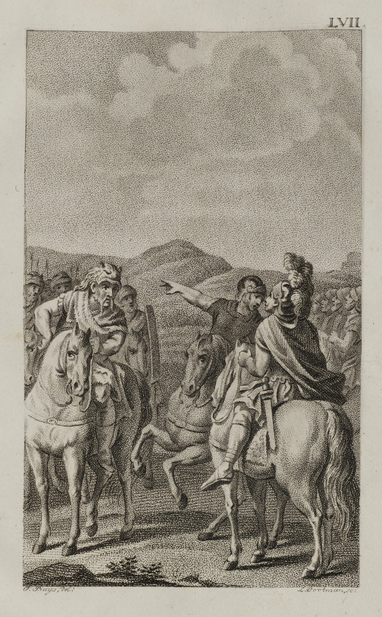 Caesar im Gespräch mit Ariovist