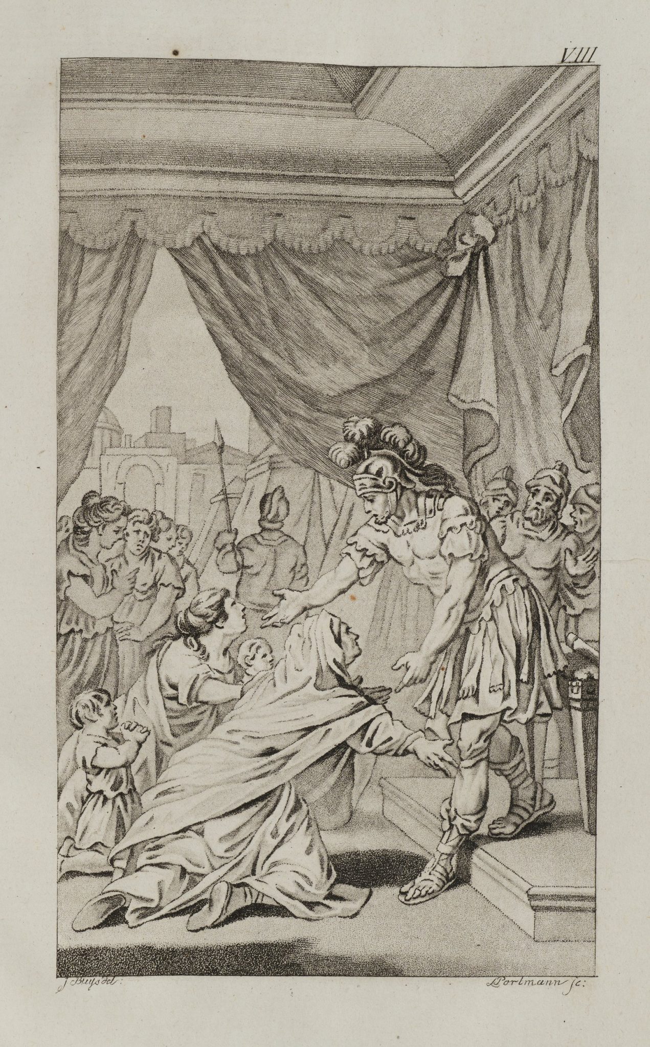 Coriolanus vor seiner Mutter Veturia