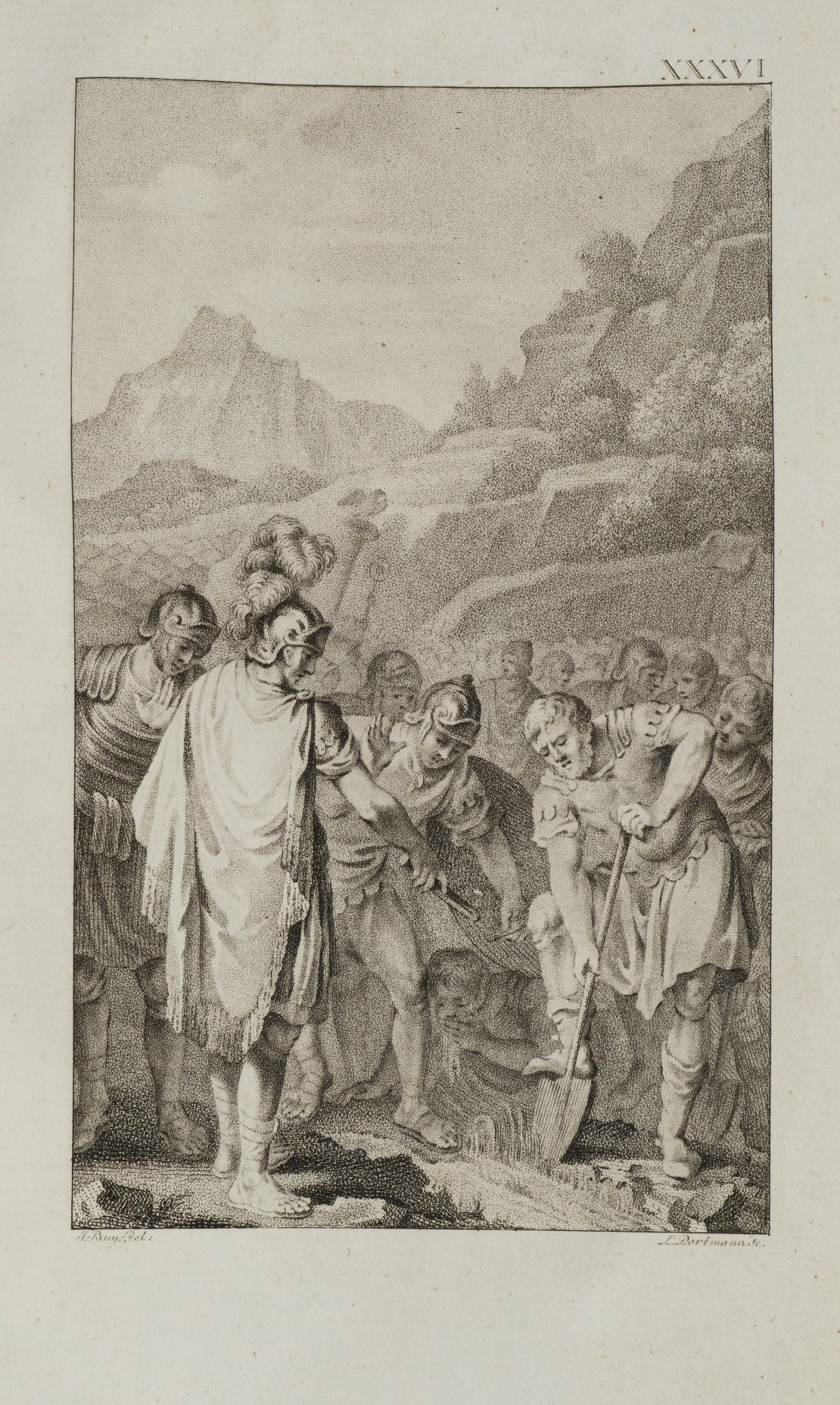 Aemilius Paullus lässt nach Wasser graben
