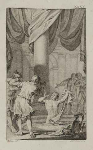 Perseus von den Römern überrascht