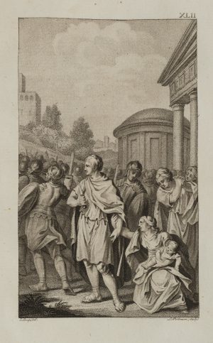 Gaius Gracchus' Abschied von Licinia