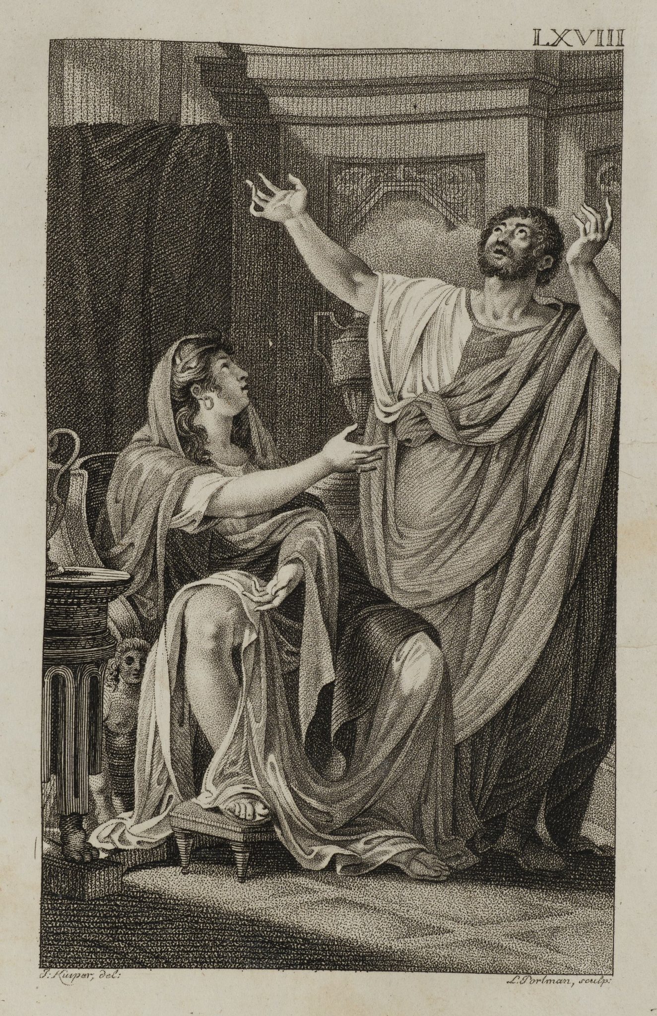 Porcia und Brutus