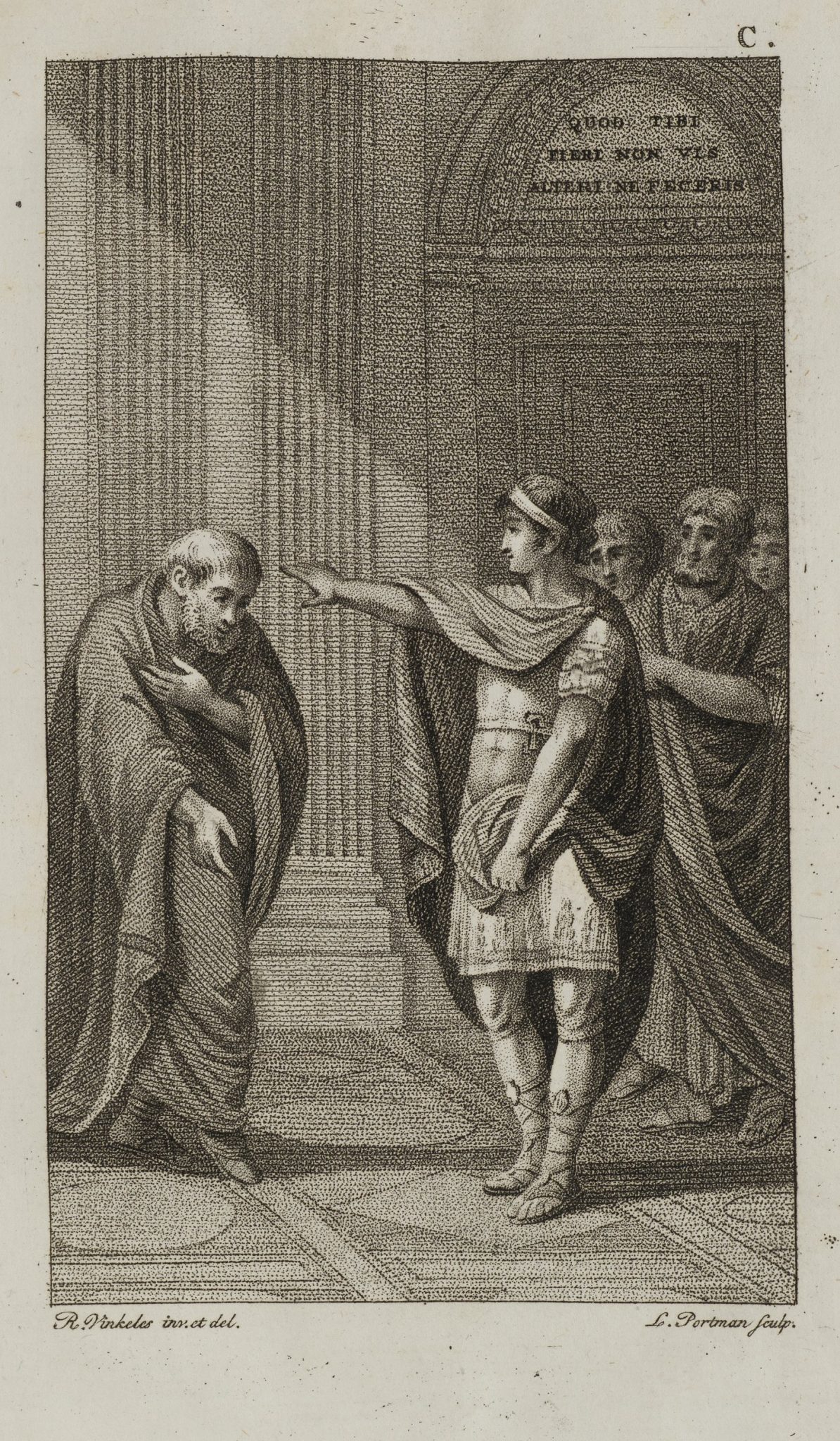 Alexander Severus weist Arabianus ab