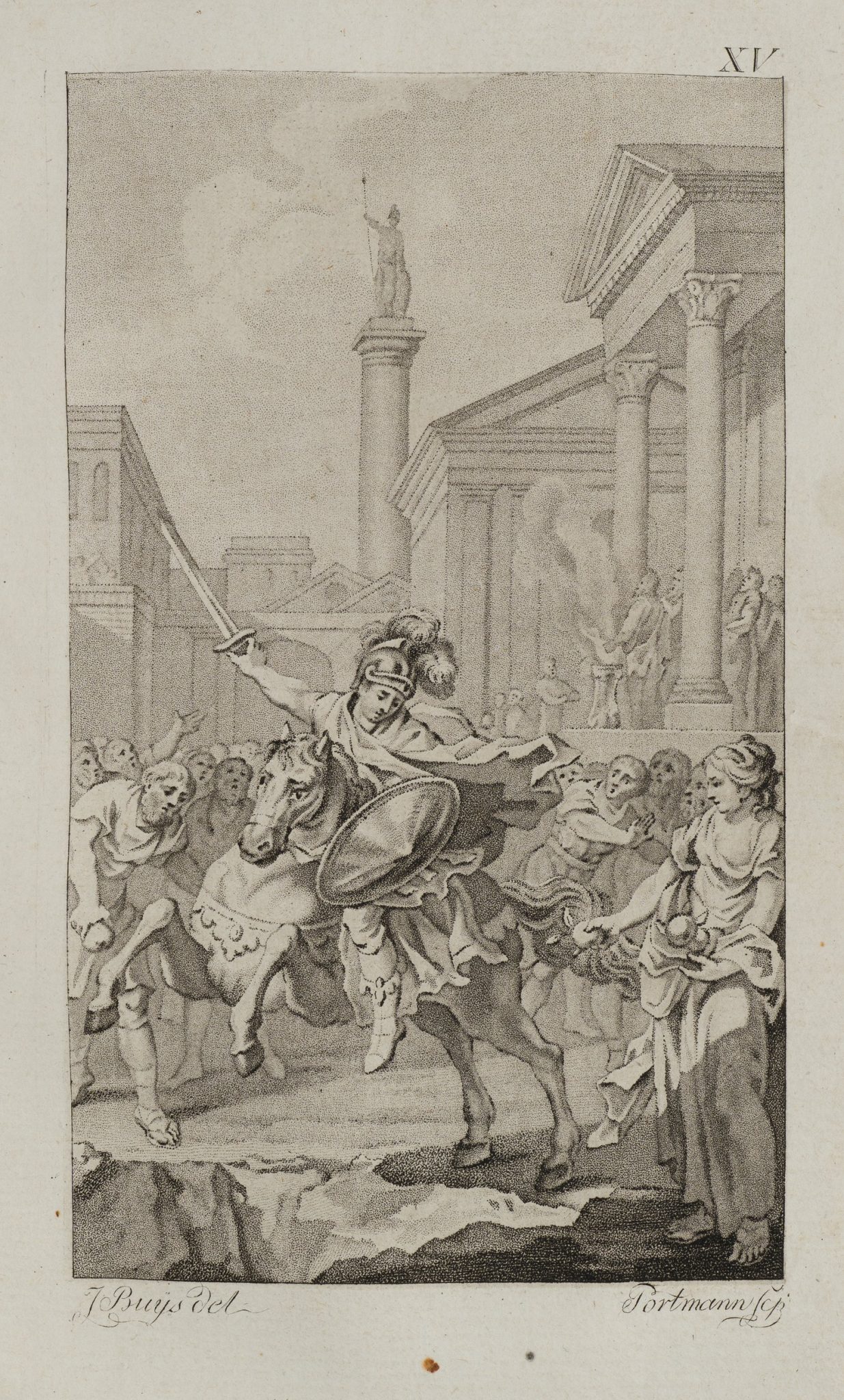 Opfertod des Marcus Curtius