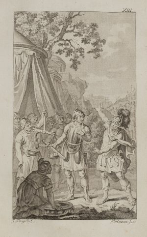 Camillus verhindert den Loskauf Roms