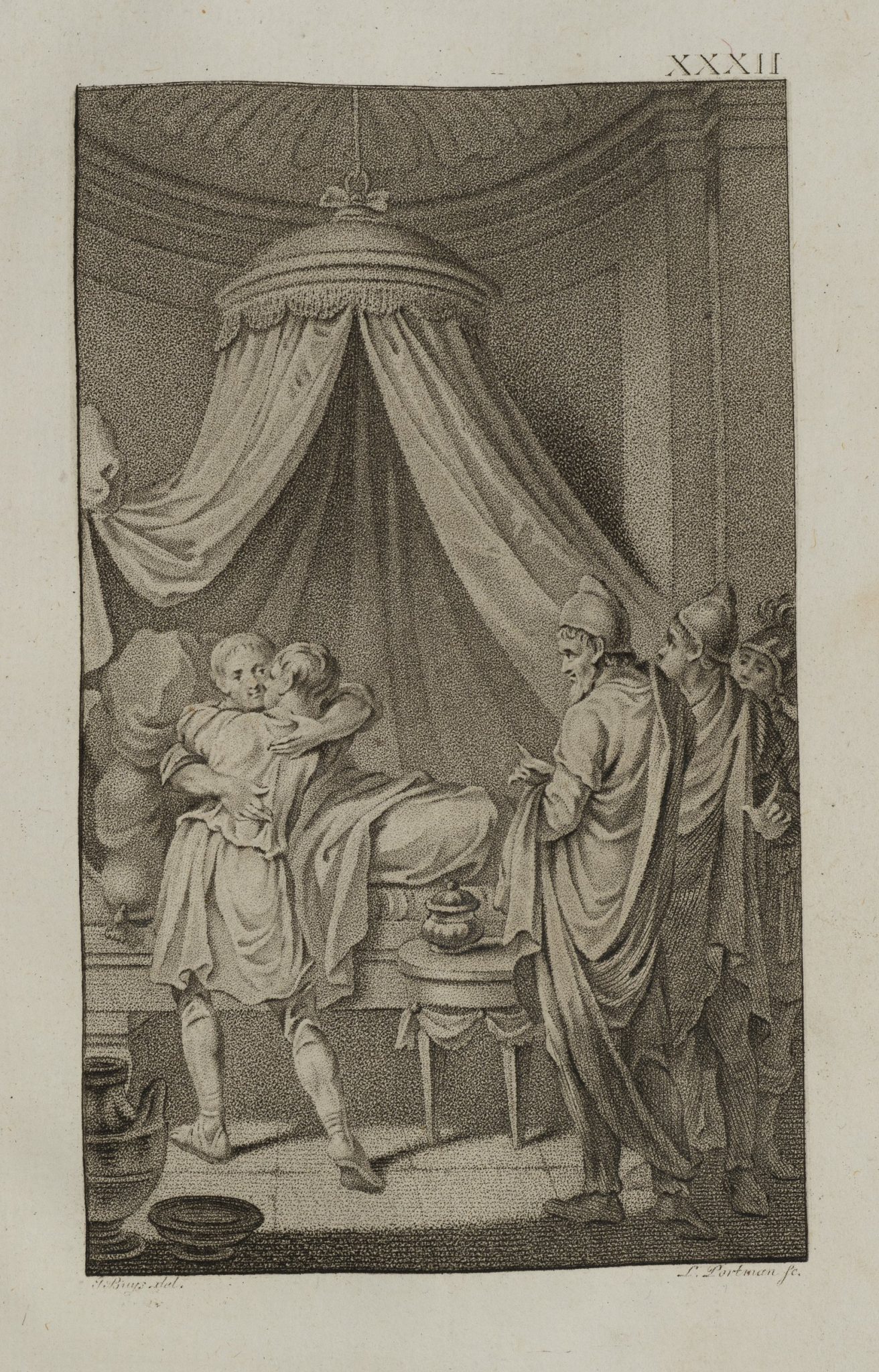 Antiochus gibt Scipio den Sohn zurück