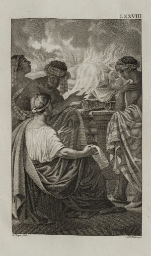 Selbstverbrennung vor Kaiser Augustus