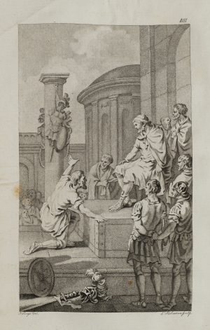 Verteidigung des Horatius durch den Vater