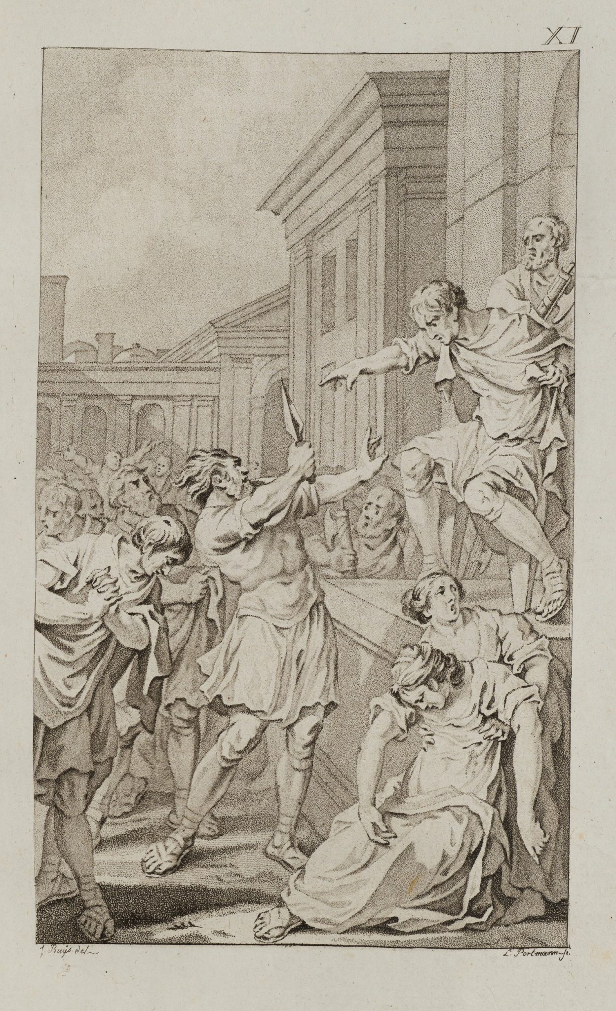 Virginius tötet seine Tochter