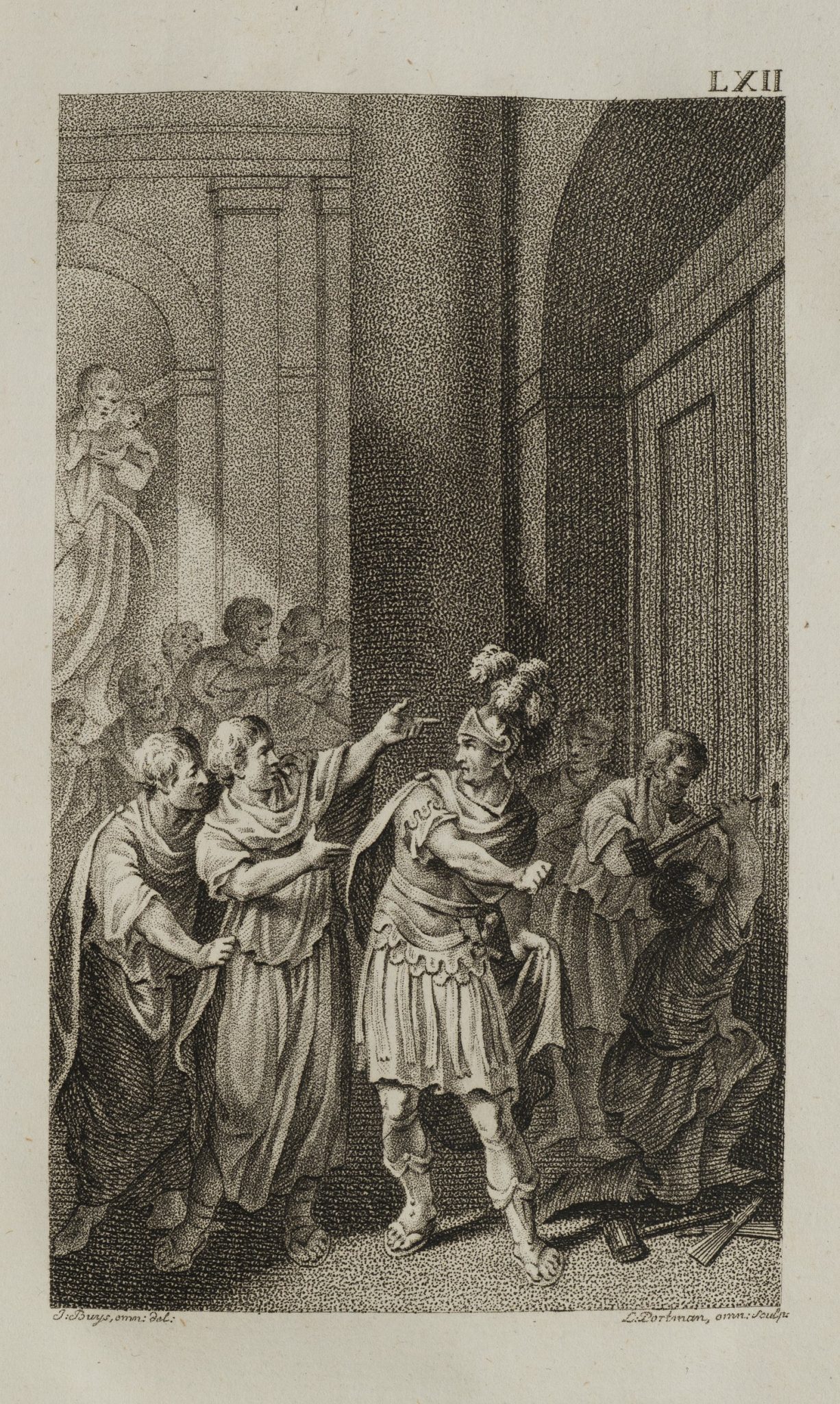 Caesar plündert die Schatzkammer Roms